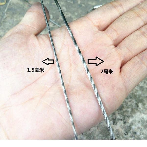 2.m wire diameter stainless steel keychain tag rope cable loop screw lock gadget ring key keyring circle camp rope qylxbd
2.m wire diameter stainless steel keychain tag rope cable loop screw lock gadget ring key keyring circle camp rope qylxbd
