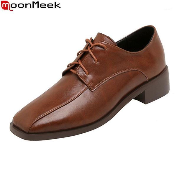 moonmeek 2021 big size 34-42 ladies pumps fashion lace up casual single shoes spring autumn solid color women shoes1, Black
moonmeek 2021 big size 34-42 ladies pumps fashion lace up casual single shoes spring autumn solid color women shoes1, Black