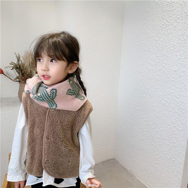 scarves winter cactus jacquard wool scarf korean fashion boys and girls bib versatile warm baby neck cover style, Blue;gray
scarves winter cactus jacquard wool scarf korean fashion boys and girls bib versatile warm baby neck cover style, Blue;gray