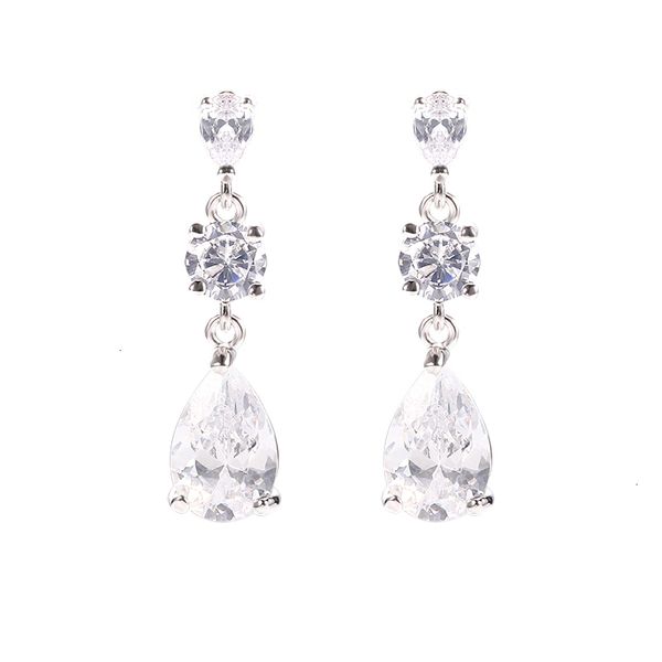 zirconia fashion earrings designer waterdrop clear cubic for women bridal wedding earring dangle ear party jewelry gift tsa4, Silver
zirconia fashion earrings designer waterdrop clear cubic for women bridal wedding earring dangle ear party jewelry gift tsa4, Silver