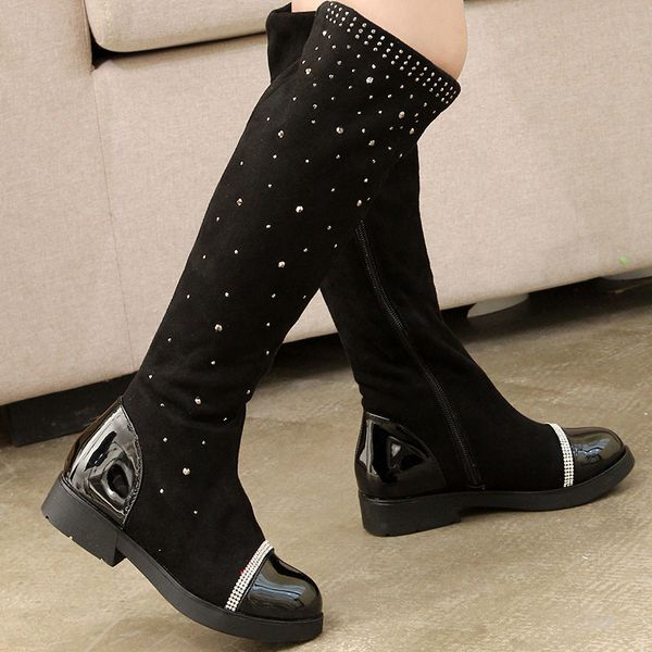 fur girl snow winter female fashion kids princess knee-length martin boots warm solid color child sneaker, Black
fur girl snow winter female fashion kids princess knee-length martin boots warm solid color child sneaker, Black
