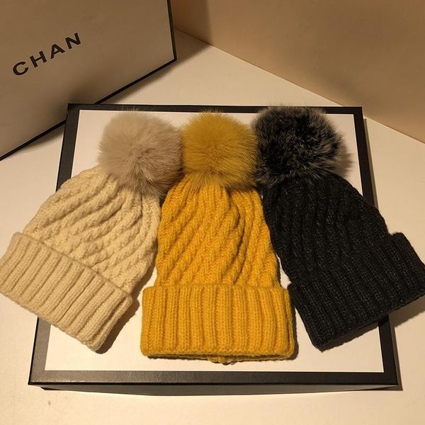 wool ball wool hat knitted hat female autumn and winter day ear protection, Blue;gray
wool ball wool hat knitted hat female autumn and winter day ear protection, Blue;gray