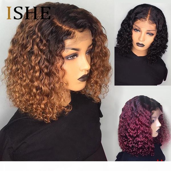 1b 99j ombre burgundy short human hair wigs pre plucked curly honey blonde lace front bob wig 13x6 brazilian remy wig 150% ishe, Black
1b 99j ombre burgundy short human hair wigs pre plucked curly honey blonde lace front bob wig 13x6 brazilian remy wig 150% ishe, Black