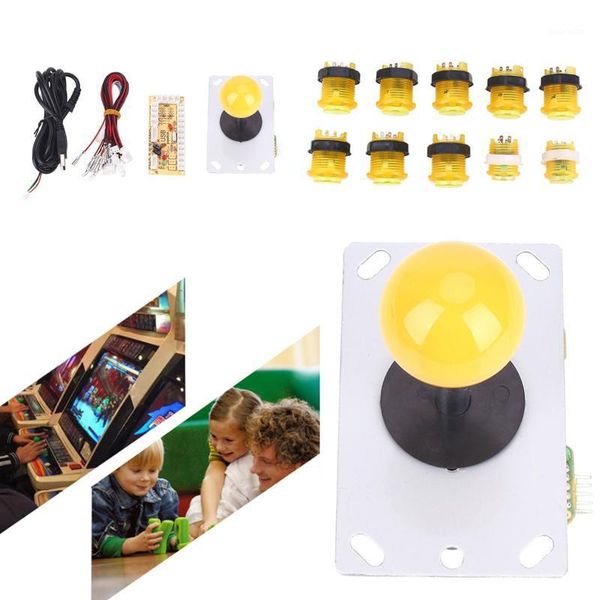 arcade game machine diy kit parts push button and joystick and usb encoder board zero delay game controller1
arcade game machine diy kit parts push button and joystick and usb encoder board zero delay game controller1