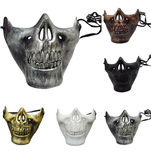 новый творческий 5 цвет хэллоуин черный серебристый скелет половина черепа лица бал-маскарад маски мода смешные партии пластиковые маски wmt
новый творческий 5 цвет хэллоуин черный серебристый скелет половина черепа лица бал-маскарад маски мода смешные партии пластиковые маски wmt