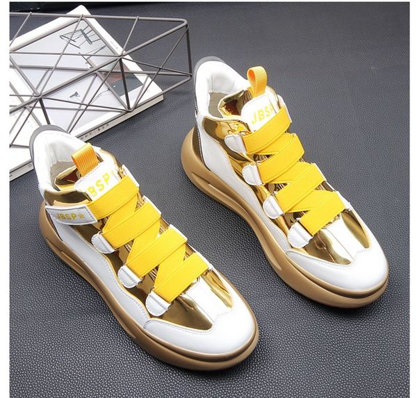 men's luxury sneakers, new flat shoes and high-casual boots styles, gold and white, designer design, suitable for prom, Black
men's luxury sneakers, new flat shoes and high-casual boots styles, gold and white, designer design, suitable for prom, Black