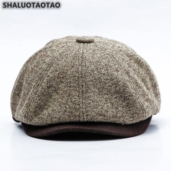 berets shaluotaotao quality woolen/felt for men women autumn winter fashion thermal painter hat vintage leisure sports cap, Blue;gray
berets shaluotaotao quality woolen/felt for men women autumn winter fashion thermal painter hat vintage leisure sports cap, Blue;gray