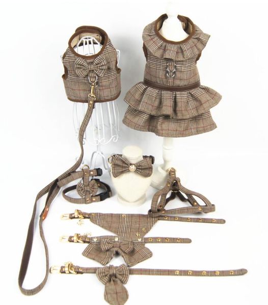 designer dog accessories pet clothes british style breathable traction chest waistcoat skirt
designer dog accessories pet clothes british style breathable traction chest waistcoat skirt