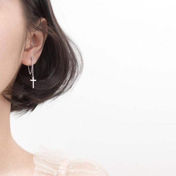 925 sterling silver cross серьги падения для женщин девушки простой длинные цепи серьги мода brincos аксессуары подарочные
925 sterling silver cross серьги падения для женщин девушки простой длинные цепи серьги мода brincos аксессуары подарочные
