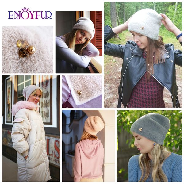 enjoyfur winter hats for women imitate wool thick bonnet for female solid colors rhinestone cap new skulls beanies 201012, Blue;gray
enjoyfur winter hats for women imitate wool thick bonnet for female solid colors rhinestone cap new skulls beanies 201012, Blue;gray
