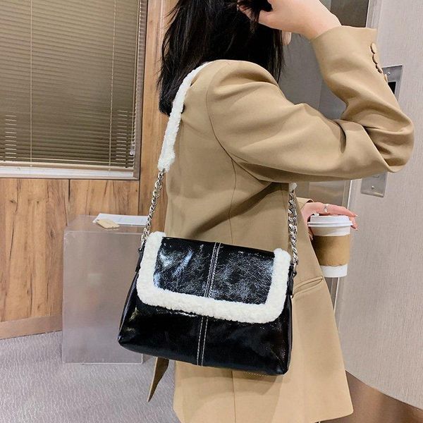 designer- fashion fluff patchwork chains shoulder bag luxury leather crossbody bags for women ladies handbags purses
designer- fashion fluff patchwork chains shoulder bag luxury leather crossbody bags for women ladies handbags purses