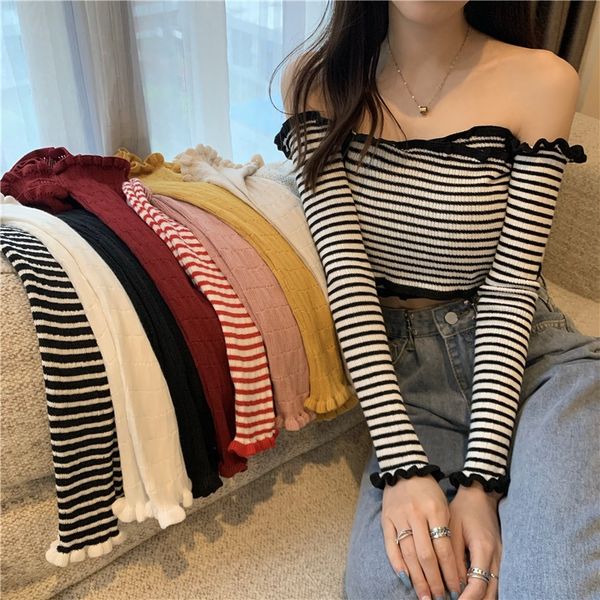 early autumnshoulder coatplain striped black ear lace knit withshoulder early autumnshoulder coatplain striped black ear lace knit w, White;black
early autumnshoulder coatplain striped black ear lace knit withshoulder early autumnshoulder coatplain striped black ear lace knit w, White;black