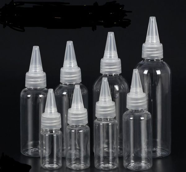 20ml 30ml 50ml 100ml sharp mouth transparent plastic bottle emulsion extrusion sub bottle with lid clear small bottles
20ml 30ml 50ml 100ml sharp mouth transparent plastic bottle emulsion extrusion sub bottle with lid clear small bottles