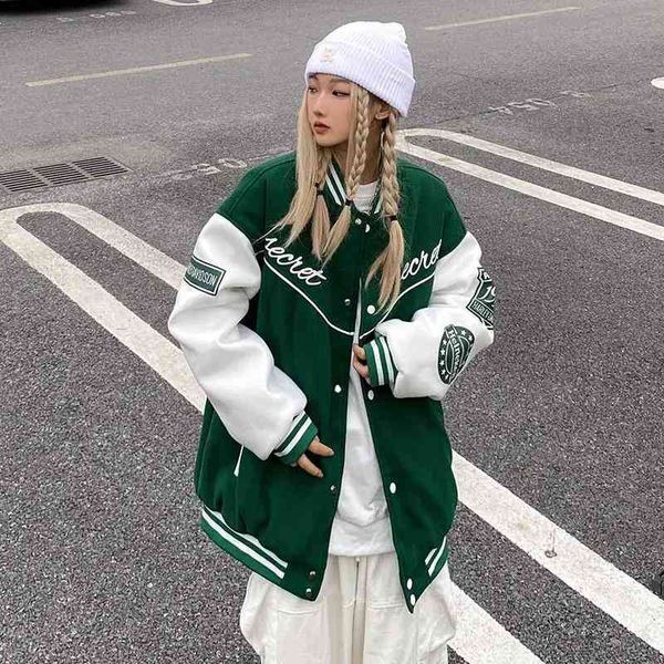 baseball varsity jacket men uk streetwear color block vintage coat thick fleece bomber coat, Black;brown
baseball varsity jacket men uk streetwear color block vintage coat thick fleece bomber coat, Black;brown