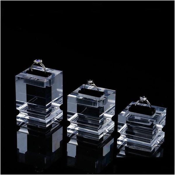 jewellery finger ring display prop holder square clear acrylic jewelry showcase displays fair market trade show rings exhibition stand 76jm, Black
jewellery finger ring display prop holder square clear acrylic jewelry showcase displays fair market trade show rings exhibition stand 76jm, Black
