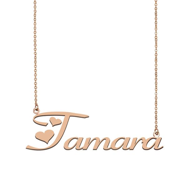 tamara name necklace custom nameplate pendant for women girls birthday gift kids friends jewelry 18k gold plated stainless steel, Silver
tamara name necklace custom nameplate pendant for women girls birthday gift kids friends jewelry 18k gold plated stainless steel, Silver