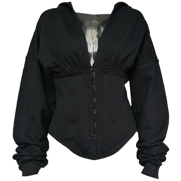 women hoodies sweatshirt autumn winter casual hoodie sweat pullover tracksuit streetwear high street lj200814, Black
women hoodies sweatshirt autumn winter casual hoodie sweat pullover tracksuit streetwear high street lj200814, Black