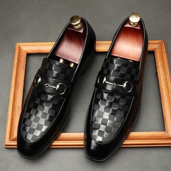 2020 new spring shoes men's leather embossed all-match men's shoes british business casual korean style fashion, Black
2020 new spring shoes men's leather embossed all-match men's shoes british business casual korean style fashion, Black