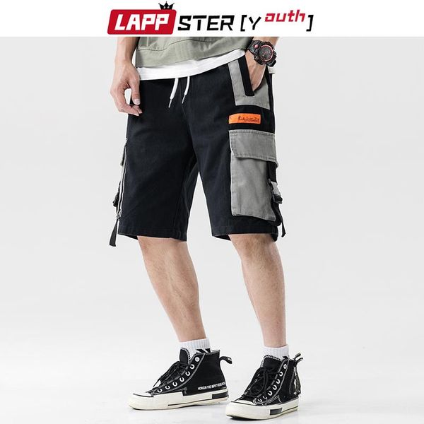 lappster-youth men color block pockets cargo shorts summer 2020 mens korean hip hop sweatshorts streetwear jogger shorts 5xl, White;black
lappster-youth men color block pockets cargo shorts summer 2020 mens korean hip hop sweatshorts streetwear jogger shorts 5xl, White;black
