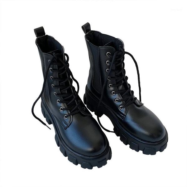 thick-soled boots female british style student wild 2020 spring and autumn new single boots breathable1, Black
thick-soled boots female british style student wild 2020 spring and autumn new single boots breathable1, Black