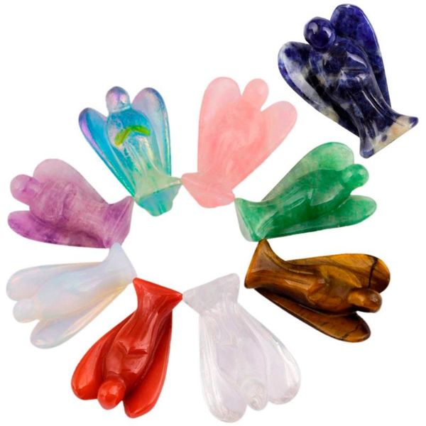 tumbeelluwa rose quartz crystal carnelian gem stone carved guardian angel pocket statue ornament figurines,valentine's day gift, Pink;blue
tumbeelluwa rose quartz crystal carnelian gem stone carved guardian angel pocket statue ornament figurines,valentine's day gift, Pink;blue