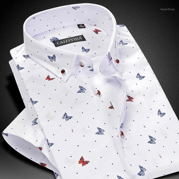 wholesale- caiziyijia summer 2017 men's short-sleeve butterfly floral print shirts square collar comfort soft casual slim fit cotton sh, White;black
wholesale- caiziyijia summer 2017 men's short-sleeve butterfly floral print shirts square collar comfort soft casual slim fit cotton sh, White;black