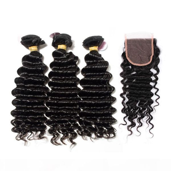 deep wave hair bundle with lace closure unprocessed peruvian natural black human hair extension weave with frontal for women brazilian hair
deep wave hair bundle with lace closure unprocessed peruvian natural black human hair extension weave with frontal for women brazilian hair