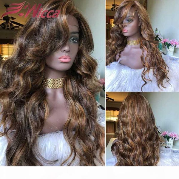 wicca 13x6 180 density lace front human hair wigs highlight wavy pre plucked brazilian remy for black women with baby hair, Black;brown
wicca 13x6 180 density lace front human hair wigs highlight wavy pre plucked brazilian remy for black women with baby hair, Black;brown