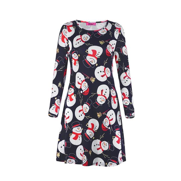 2020 autumn long-sleeved womens dress new western style christmas printed midi skirt available for cross-border foreign trade, White;black
2020 autumn long-sleeved womens dress new western style christmas printed midi skirt available for cross-border foreign trade, White;black