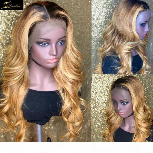 ombre 613 honey blonde colored body wave wigs bleached knots pre plucked hd transparent human hair wigs for women highlight wavy, Black;brown
ombre 613 honey blonde colored body wave wigs bleached knots pre plucked hd transparent human hair wigs for women highlight wavy, Black;brown