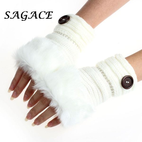 five fingers gloves winter women fingerless wrist button faux fur white knitted thick warm warmer driving outdoor mittens, Blue;gray
five fingers gloves winter women fingerless wrist button faux fur white knitted thick warm warmer driving outdoor mittens, Blue;gray