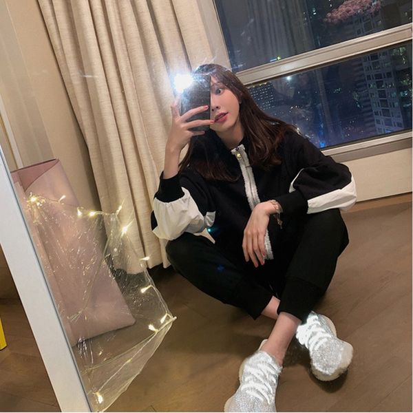 2020 new online red leisure sports women's fashion early autumn new net red leisure suit autumn age reduction two piece suit jau5e, Gray
2020 new online red leisure sports women's fashion early autumn new net red leisure suit autumn age reduction two piece suit jau5e, Gray
