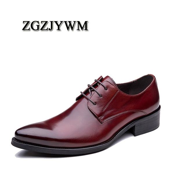 zgzjywm fashion black/red lace-up pointed toe genuine leather business formal casual dress oxfords office shoes for man
zgzjywm fashion black/red lace-up pointed toe genuine leather business formal casual dress oxfords office shoes for man