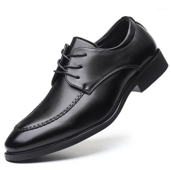 men dress shoes 2020 spring men office footwear brand business man formal shoes1, Black
men dress shoes 2020 spring men office footwear brand business man formal shoes1, Black