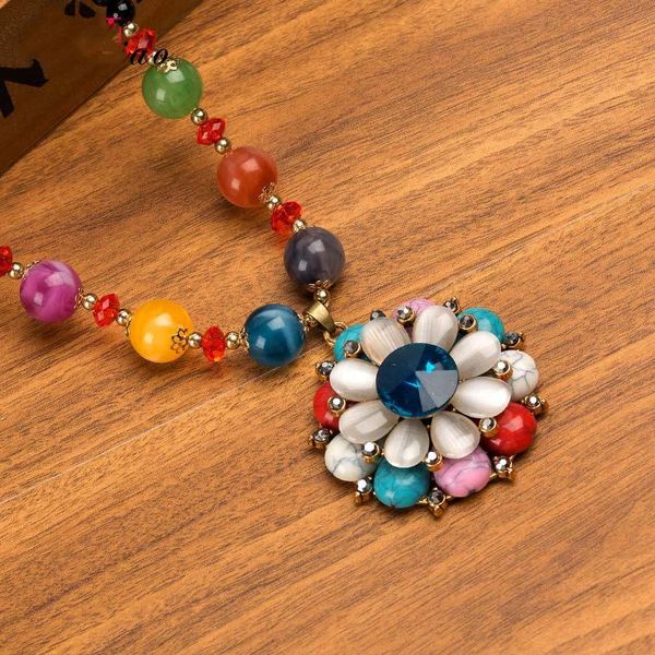 pendant necklaces clearance sale vintage women opal long necklace flower sweater chain retro semi-precious stone, Silver
pendant necklaces clearance sale vintage women opal long necklace flower sweater chain retro semi-precious stone, Silver