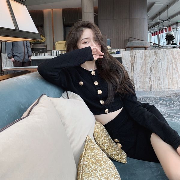 hwf1t 2020 summer short coat coat new elegant knitted skirt suit women's chic korean set short skirt two-piece style ambpn, Gray
hwf1t 2020 summer short coat coat new elegant knitted skirt suit women's chic korean set short skirt two-piece style ambpn, Gray