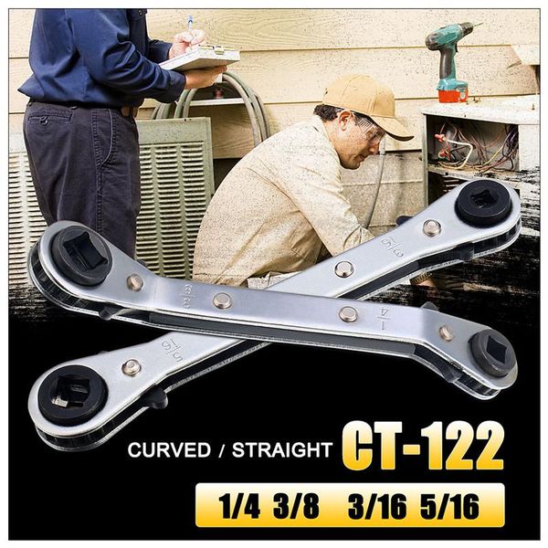 air conditioning refrigeration valve professional tools ratchet manual wrench 1/4 3/8
air conditioning refrigeration valve professional tools ratchet manual wrench 1/4 3/8
