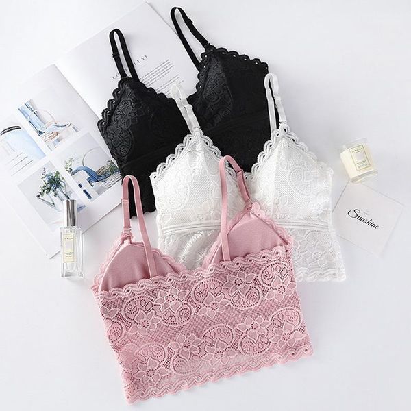 padded bralette deep v lace bras for women fashion wireless bra 3 colors summer crop girls backless lingerie size1, Red;black
padded bralette deep v lace bras for women fashion wireless bra 3 colors summer crop girls backless lingerie size1, Red;black