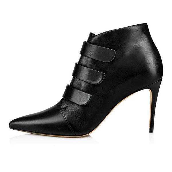 boots stunning2021 women's shoes chengdu fashion large size black pu pointed thin high heel
boots stunning2021 women's shoes chengdu fashion large size black pu pointed thin high heel