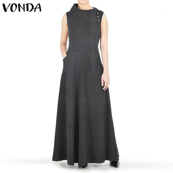 robe dress women vintage sleeveless asymmetrical neck party long dress 2020 summer beach sundress casual plus size vestido1, Black;gray
robe dress women vintage sleeveless asymmetrical neck party long dress 2020 summer beach sundress casual plus size vestido1, Black;gray