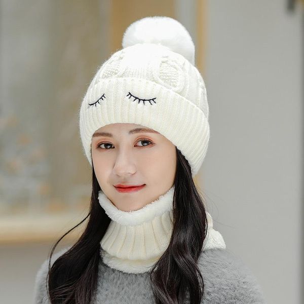 beanie/skull caps women's hat winter scarf thickened korean fashion keep warm riding windproof knitted wool cap, Blue;gray
beanie/skull caps women's hat winter scarf thickened korean fashion keep warm riding windproof knitted wool cap, Blue;gray