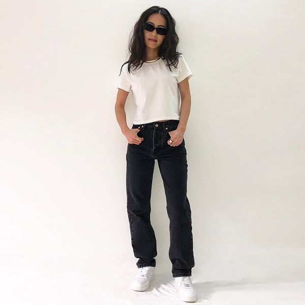high waisted woman jeans baggy boyfriend mom jeans black loose washed straight denim pants fashion 100% cotton cargo streetwear1, Blue
high waisted woman jeans baggy boyfriend mom jeans black loose washed straight denim pants fashion 100% cotton cargo streetwear1, Blue