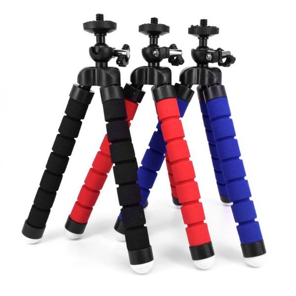 100pcs flexible sponge ocs mini tripod with wireless remote shutter mini camera tripod phone holder clip stand
100pcs flexible sponge ocs mini tripod with wireless remote shutter mini camera tripod phone holder clip stand