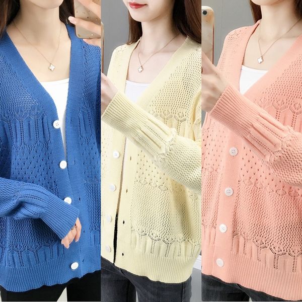 j3yk2 new korean pure sweater t-shirt cardigan breasted single thin hollow v-neck long sleeve color and coat sweatert-shirt sweaterin autumn, White;black
j3yk2 new korean pure sweater t-shirt cardigan breasted single thin hollow v-neck long sleeve color and coat sweatert-shirt sweaterin autumn, White;black