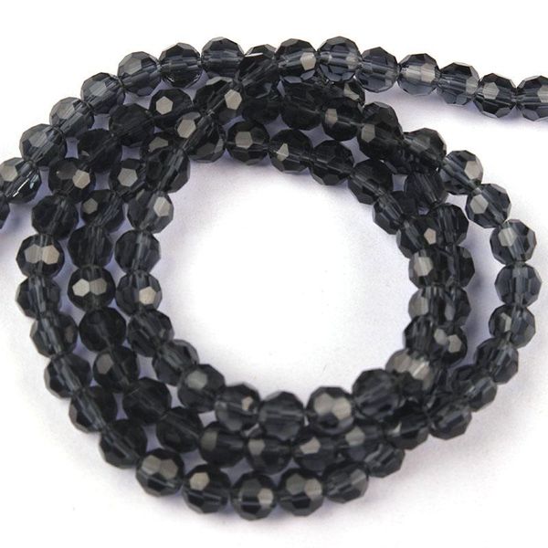6mm 97pcs lot crystal glass beads round loose spacer football loose beads for diy necklace bracelet jewelry making accessories wmtuoh, Black
6mm 97pcs lot crystal glass beads round loose spacer football loose beads for diy necklace bracelet jewelry making accessories wmtuoh, Black