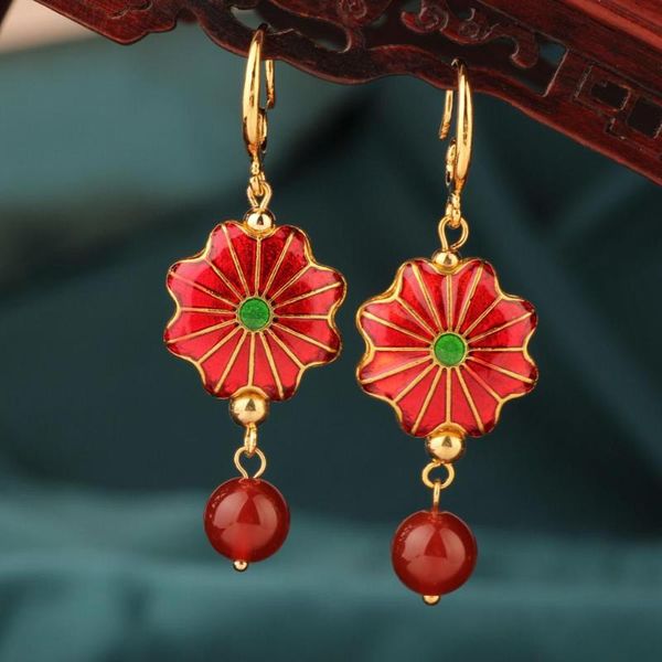 new 3 color fashion enamel earrings red green and blue flower drop earring simple earrings for women jewelry, Silver
new 3 color fashion enamel earrings red green and blue flower drop earring simple earrings for women jewelry, Silver