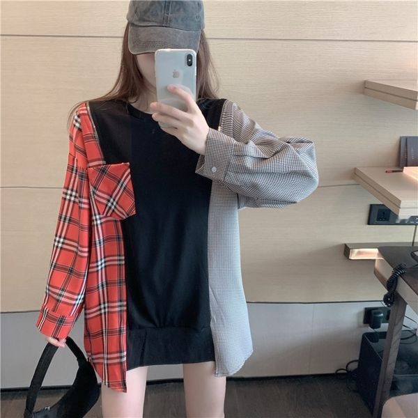 ar0pu with enjun pullover pulloversweater pullovera2002 autumn jacket design zipper stitching plaid hollow mid-length pullover sweater for w, Black
ar0pu with enjun pullover pulloversweater pullovera2002 autumn jacket design zipper stitching plaid hollow mid-length pullover sweater for w, Black