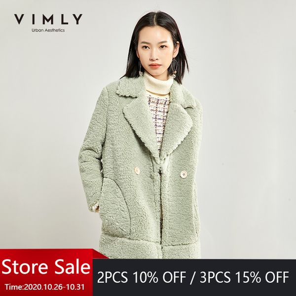 vimly women faux fur coat vintage turn down collar solid double breasted thick warm casual outerwear female fur jacket f5162 201028, Black
vimly women faux fur coat vintage turn down collar solid double breasted thick warm casual outerwear female fur jacket f5162 201028, Black
