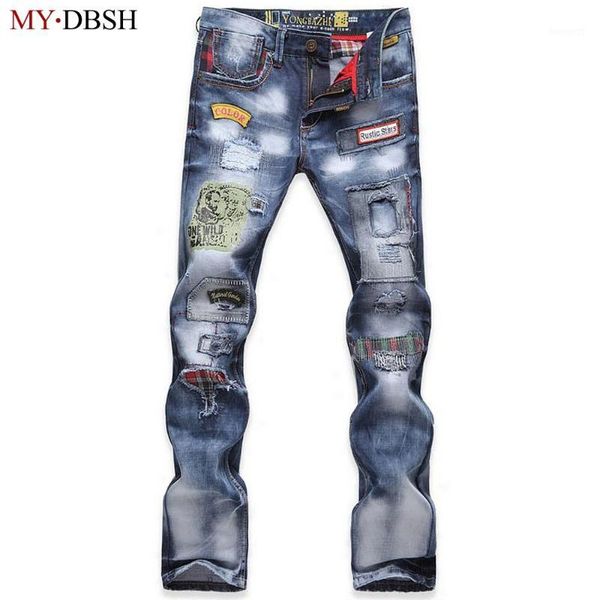 2020 new style fashion men personality style hole patch embroidery jeans men's fashion straight trousers blue casual jeans1
2020 new style fashion men personality style hole patch embroidery jeans men's fashion straight trousers blue casual jeans1