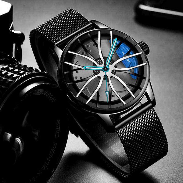 watches new luxury car wheel mens stainless steel mesh belt waterproof watch men hub quartz wristwatch relogio masculino 221220, Slivery;black
watches new luxury car wheel mens stainless steel mesh belt waterproof watch men hub quartz wristwatch relogio masculino 221220, Slivery;black